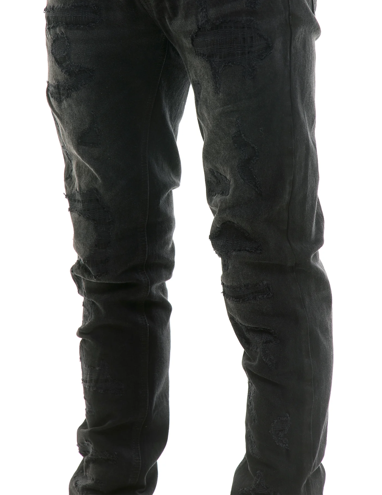 KDNK Shadow Ripped Skinny Jeans