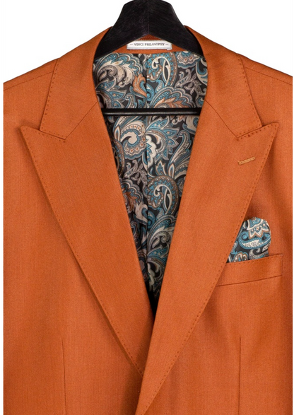 Vinci 3-Piece Sharkskin Suit – V2RK