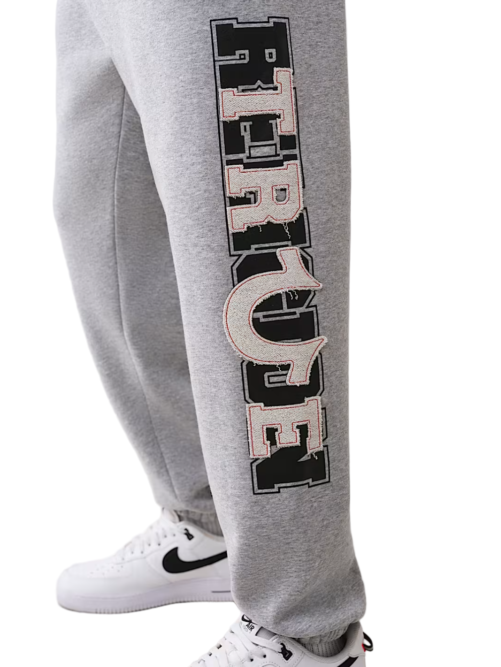 True Religion Terry Applique Jogger