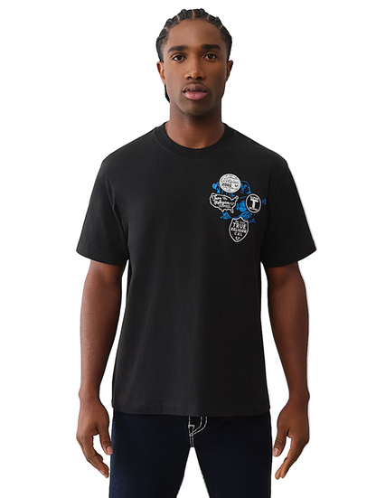 True Religion Buddha Patch University Tee
