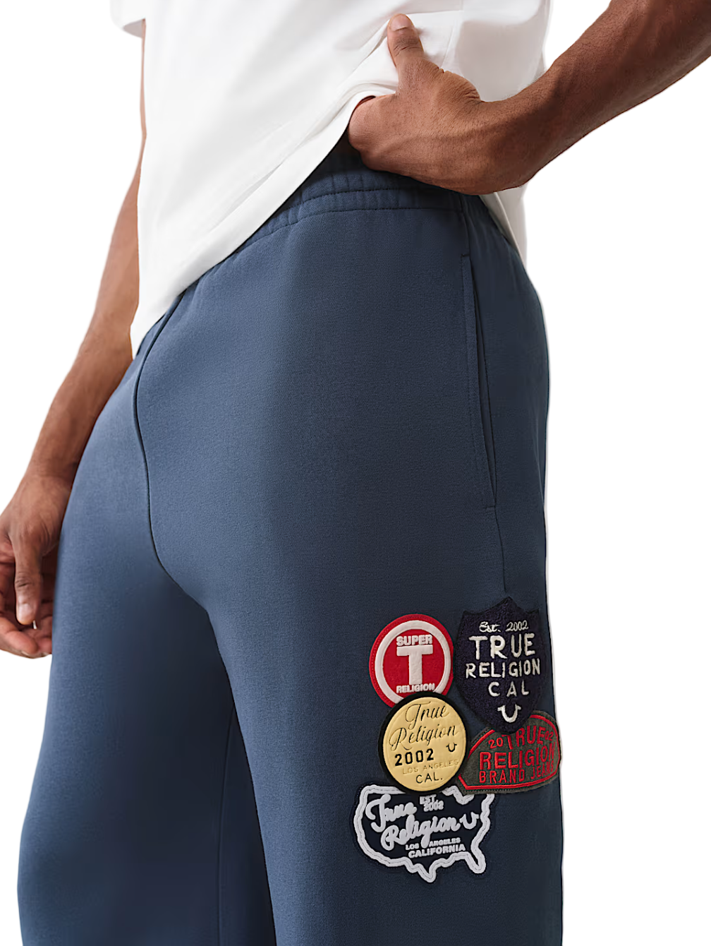 True Religion Vintage Patch Baggy Jogger