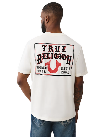 True Religion Script Logo Tee