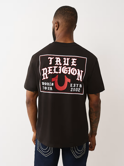 True Religion Script Logo Tee