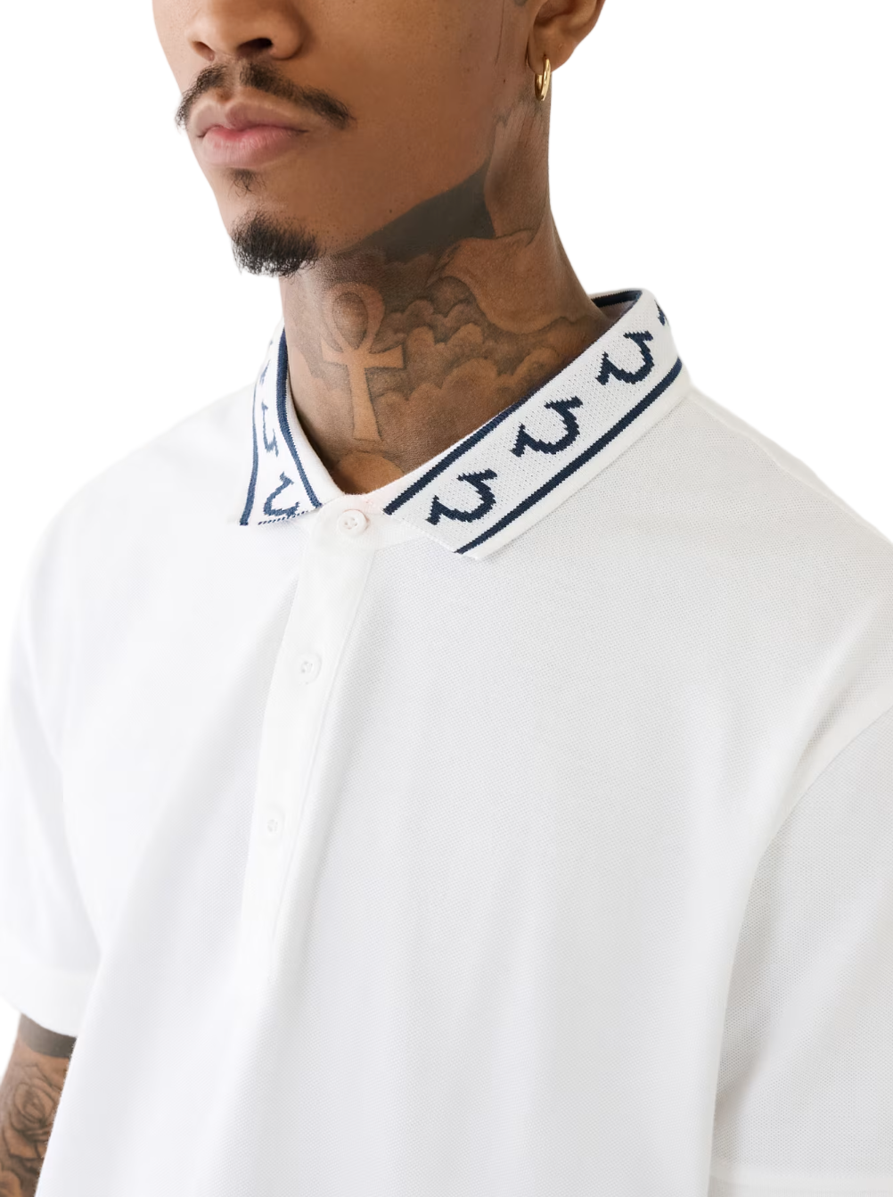 True Religion Embroidered Polo Shirt