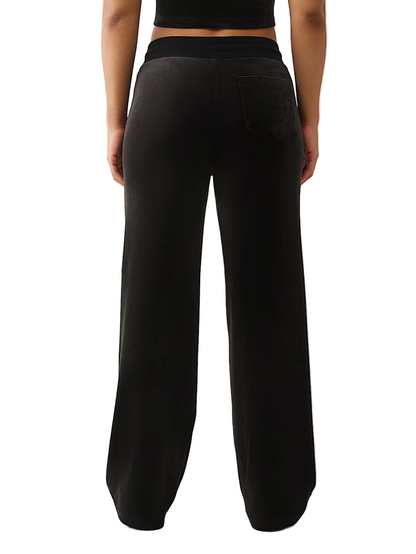 True Religion Crystal Velour Faux Fur Set