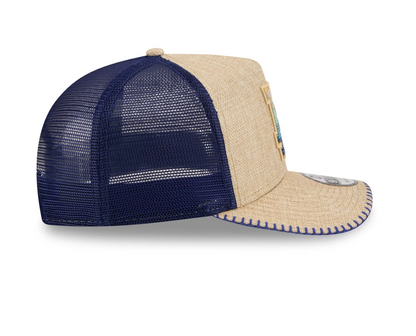 New Era 9Fifty A-Frame Los Angeles Dodgers Beaded Canvas Trucker
