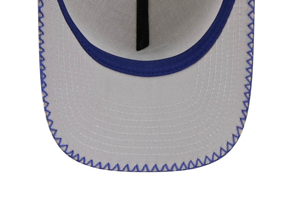 New Era 9Fifty A-Frame Los Angeles Dodgers Beaded Canvas Trucker