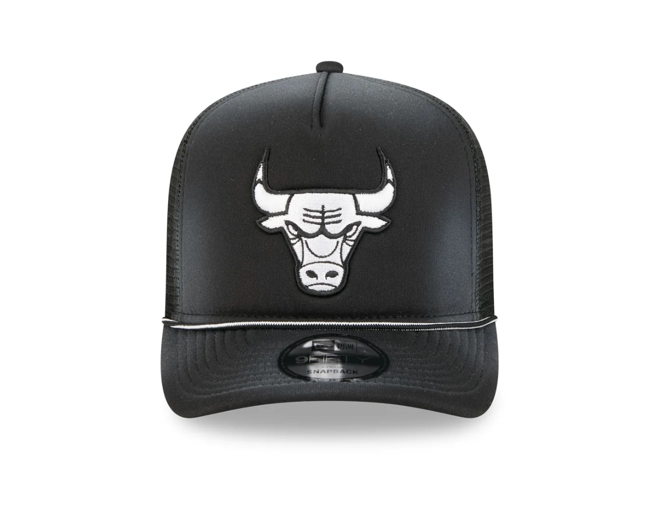 New Era 9Fifty A-Frame Chicago Bulls Washed Black Trucker
