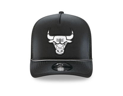 New Era 9Fifty A-Frame Chicago Bulls Washed Black Trucker