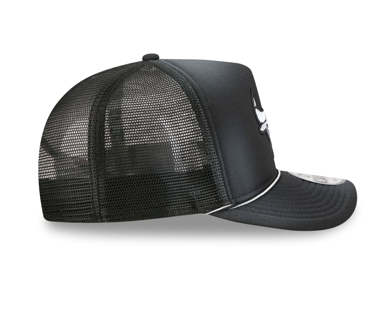New Era 9Fifty A-Frame Chicago Bulls Washed Black Trucker