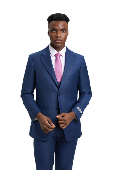 Stacy Adams Hybrid Fit 3-Piece Suit – SM324