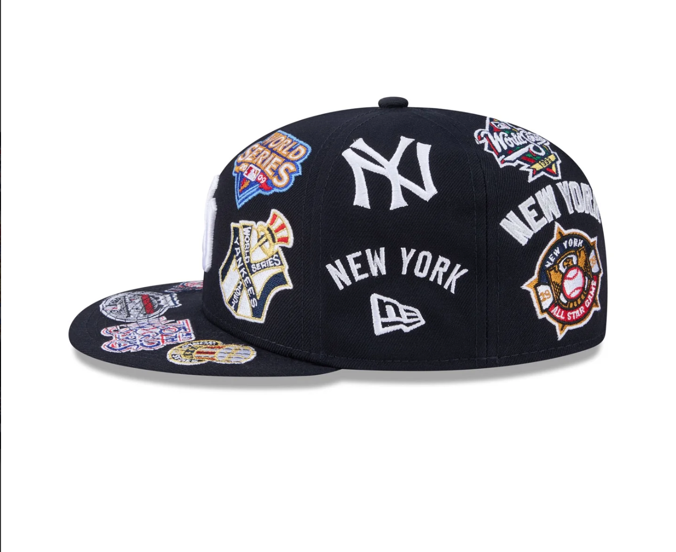 New Era 59Fifty New York Yankees All Over Logo Fitted