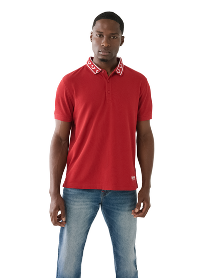 True Religion Embroidered Polo Shirt