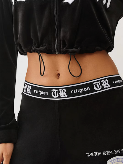 True Religion Old English Velour Tracksuit