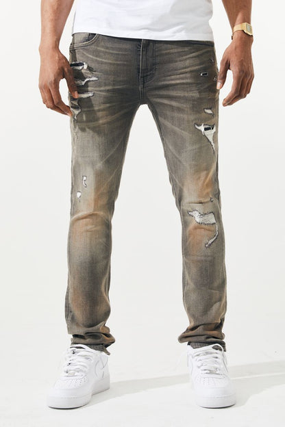 Krome Ripped Tinted Jean – 3018