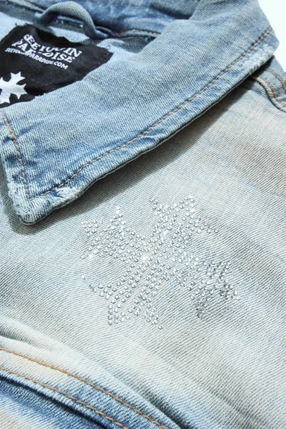 See You In Paradise Limelight Denim Jacket