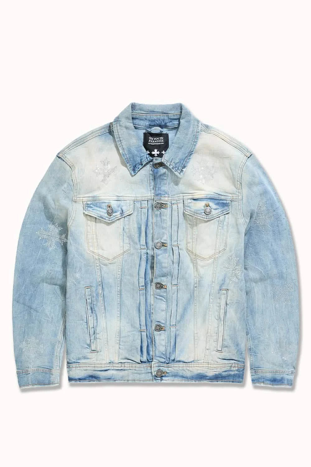 See You In Paradise Limelight Denim Jacket