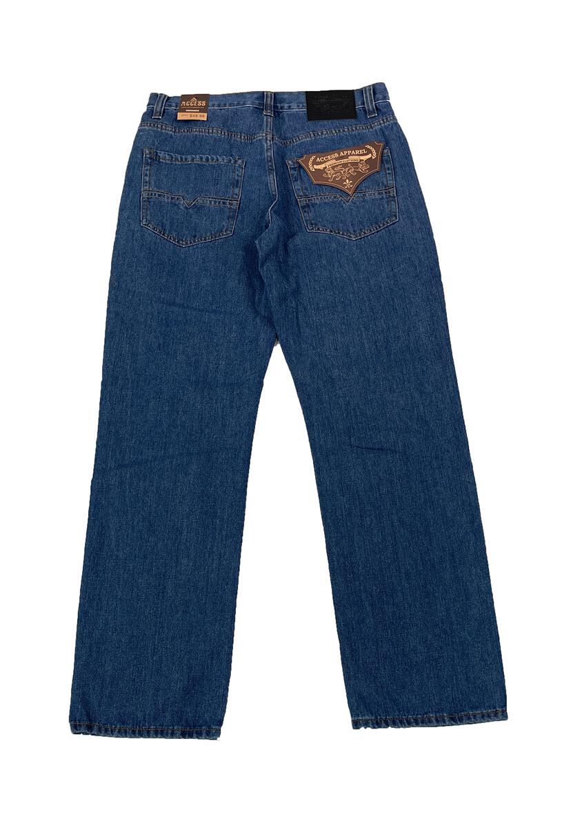 Access Apparel Raw Denim Jeans from On Time Fashions – jeans by Access Apparel Inc., Birmingham AL’s 1 fashion store and premier destination for streetwear, suits, kids fashion, and big & tall