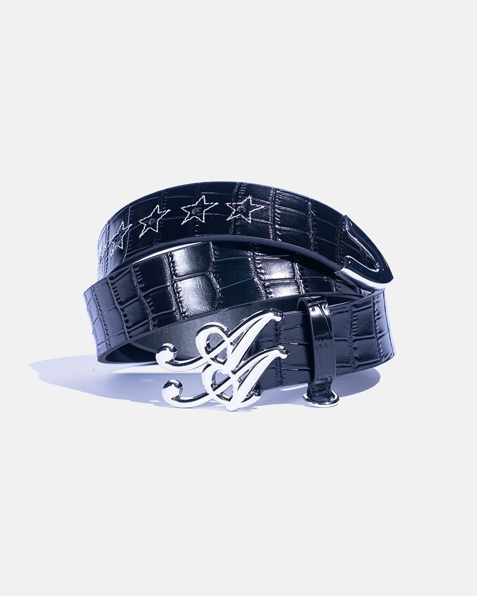 Ad Astra Caiman Belt from On Time Fashions – Belts by Midnight Black, Birmingham AL’s 1 fashion store and premier destination for streetwear, suits, kids fashion, and big & tall
