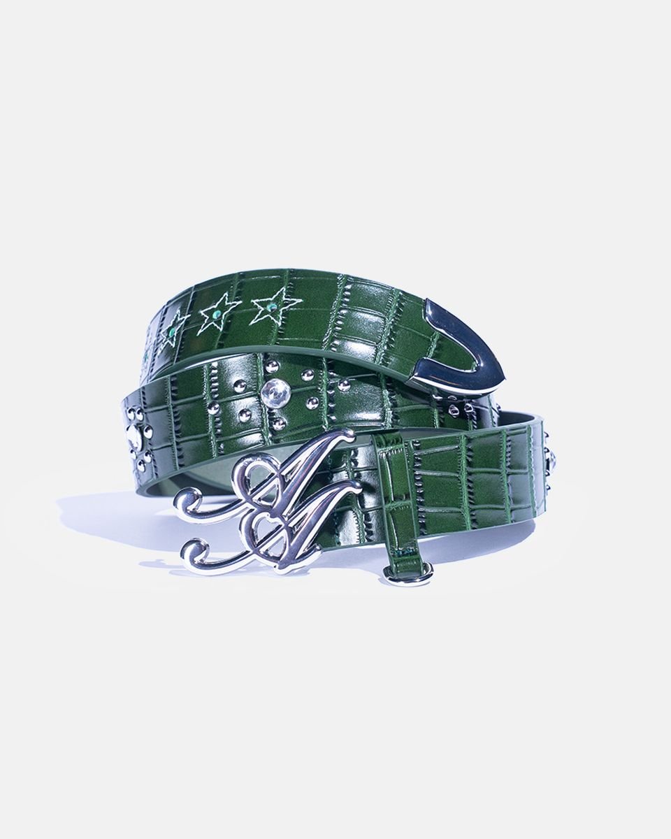 Ad Astra Rhinestone Caiman Belt – view 6
