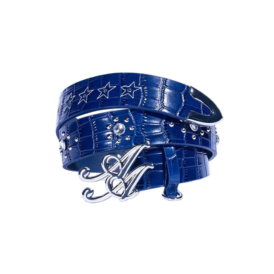 Ad Astra Rhinestone Caiman Belt
