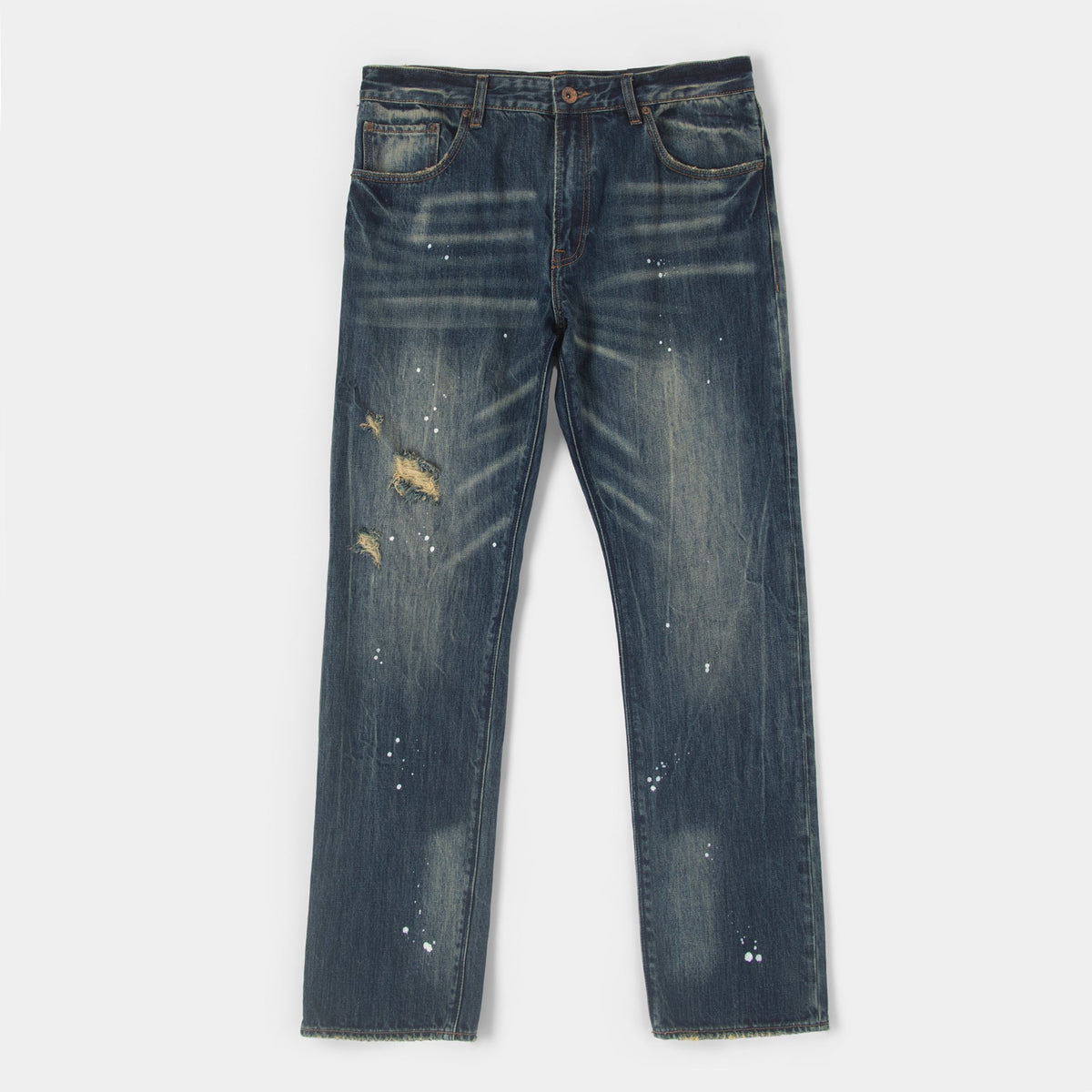 AKOO Division Jean in Whiskey Sour front view