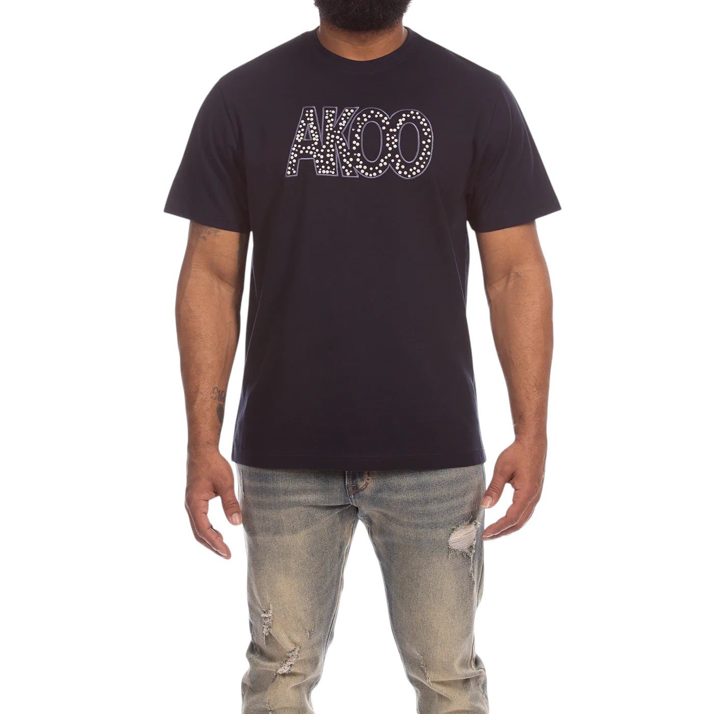 Akoo Stones Knit from On Time Fashions – T-shirt by Akoo, Birmingham AL’s 1 fashion store and premier destination for streetwear, suits, kids fashion, and big & tall