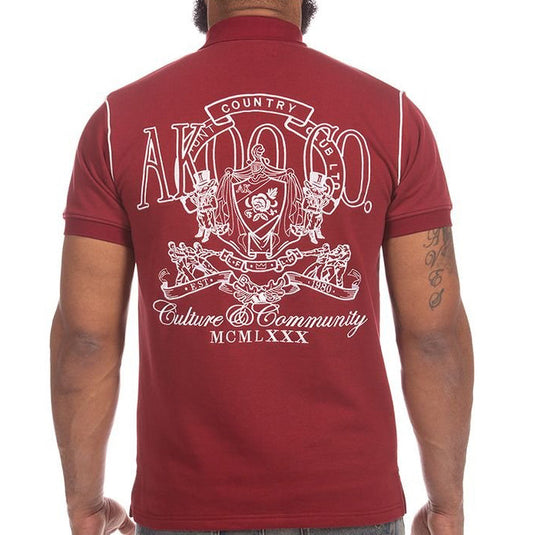 AKOO Vista SS Polo from On Time Fashions – Polo Shirt by Akoo, Birmingham AL’s 1 fashion store and premier destination for streetwear, suits, kids fashion, and big & tall