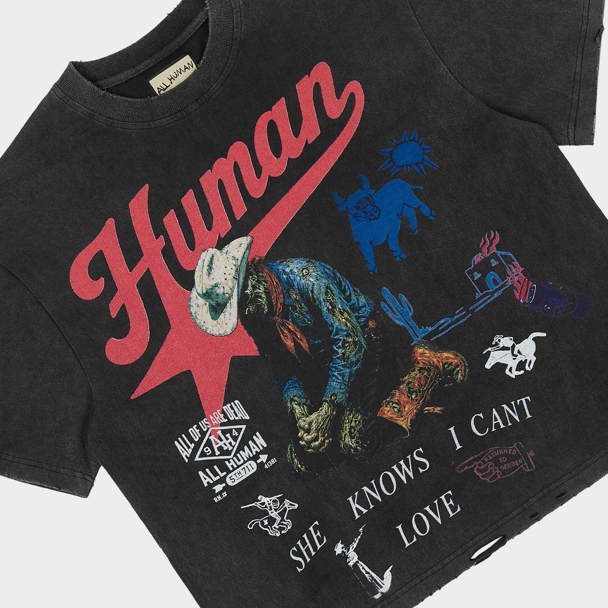All Human Love Me Hate Me V2 Tee – view 2