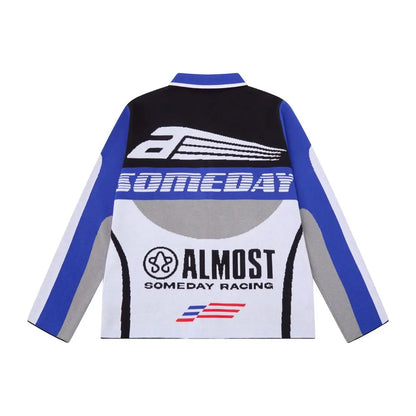 Almost Someday Moto Knit Jacket by Almost Someday