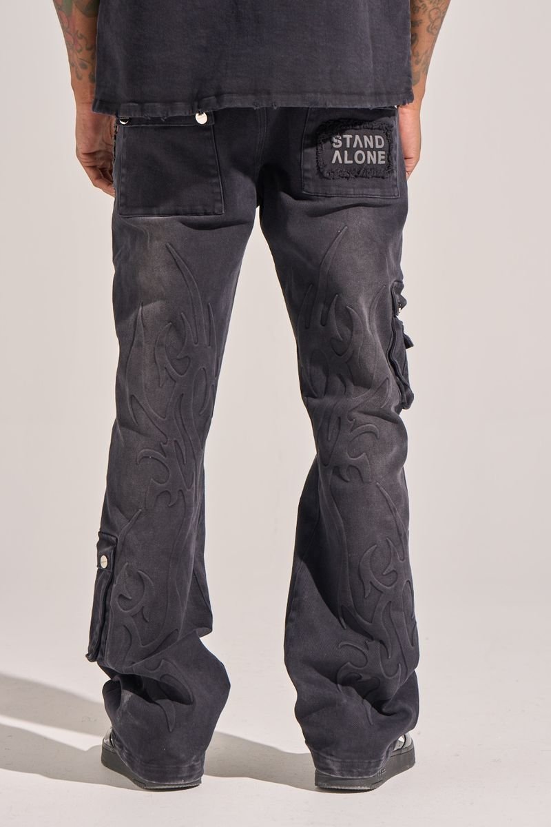 Aologne Dante Straight Pants from On Time Fashions – jeans by Aologne, Birmingham AL’s 1 fashion store and premier destination for streetwear, suits, kids fashion, and big & tall