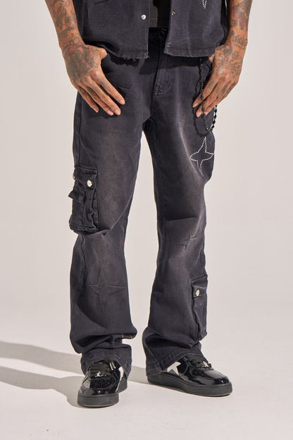 Aologne Dante Straight Pants from On Time Fashions – jeans by Aologne, Birmingham AL’s 1 fashion store and premier destination for streetwear, suits, kids fashion, and big & tall