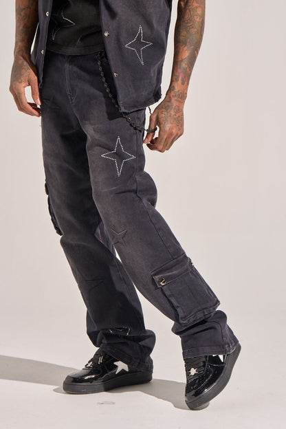 Aologne Dante Straight Pants from On Time Fashions – jeans by Aologne, Birmingham AL’s 1 fashion store and premier destination for streetwear, suits, kids fashion, and big & tall