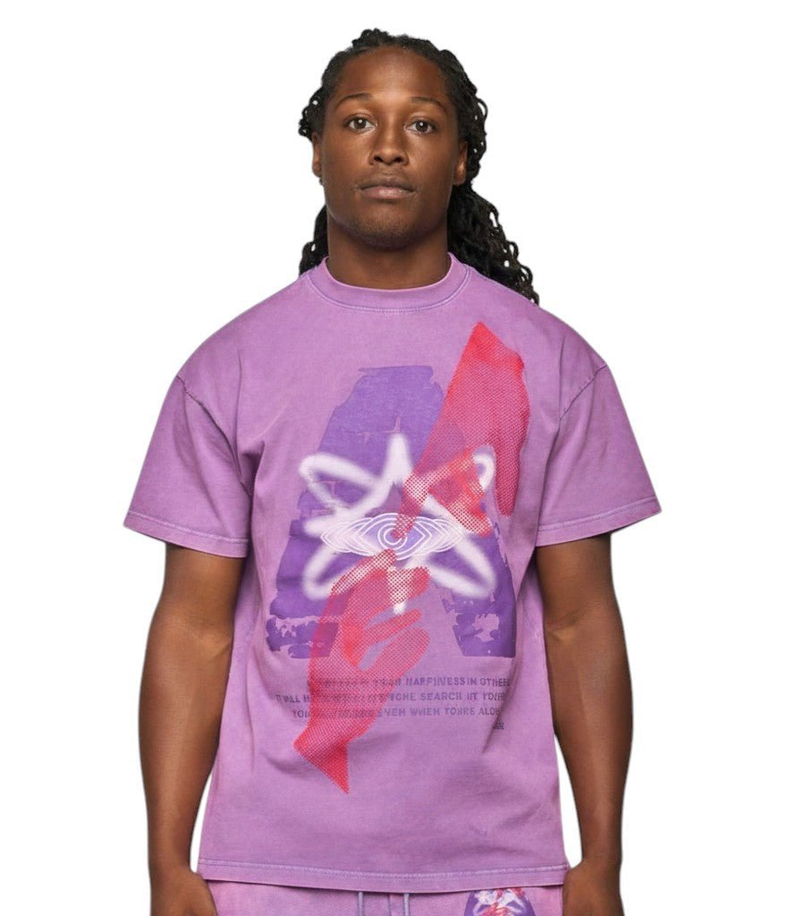 Aologne Never Alone Lavender Tee
