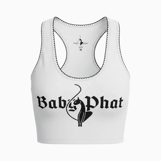 Baby Phat Cropped Tank Top by Baby Phat