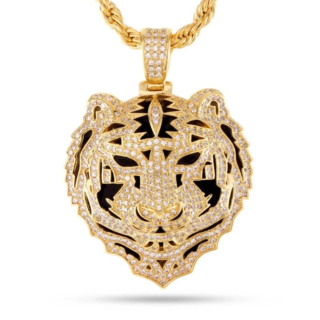 King Ice Bengal Tiger Necklace