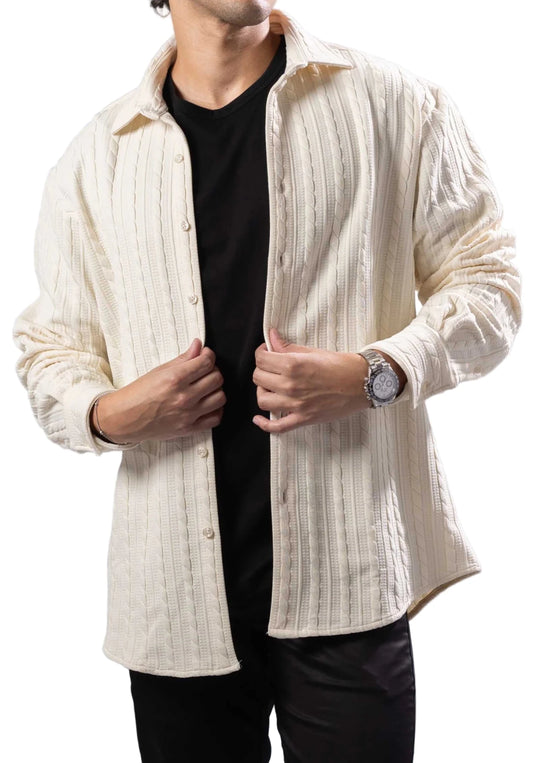 Bespoke Moda Button Up Long Sleeve Shirt – 252212