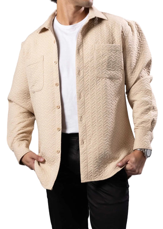 Bespoke Moda Button Up Long Sleeve Shirt – 252219