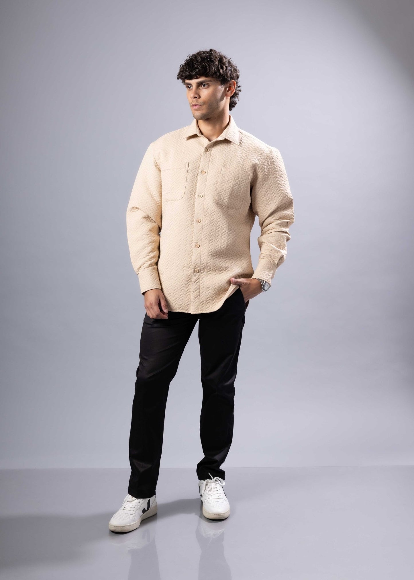 Bespoke Moda Button Up Long Sleeve Shirt – 252219 from On Time Fashions – Casual Shirt by On Time Fashions, Birmingham AL’s 1 fashion store and premier destination for streetwear, suits, kids fashion, and big & tall