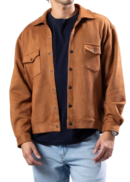 Bespoke Moda Suede Shacket