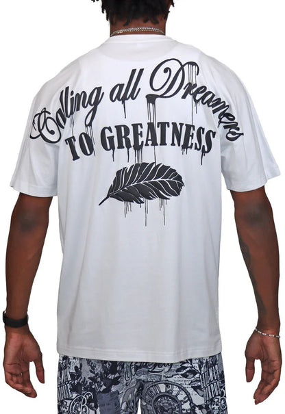 Blac Leaf Calling All Dreamers T-Shirt from On Time Fashions – T-shirt by Blac Leaf, Birmingham AL’s 1 fashion store and premier destination for streetwear, suits, kids fashion, and big & tall