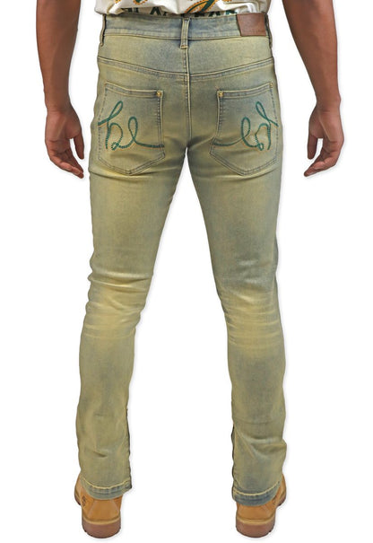 Blac Leaf Crowned Kings Denim from On Time Fashions – Jeans by Blac Leaf, Birmingham AL’s 1 fashion store and premier destination for streetwear, suits, kids fashion, and big & tall