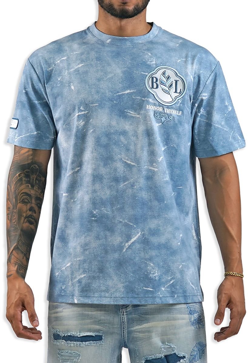 Blac Leaf Honor Thyself Blue Marble Shirt – view 2