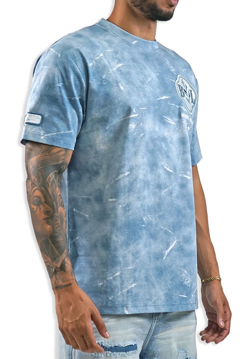 Blac Leaf Honor Thyself Blue Marble Shirt – view 4