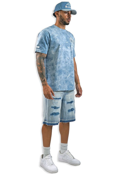 Blac Leaf Honor Thyself Blue Marble Shirt – view 8