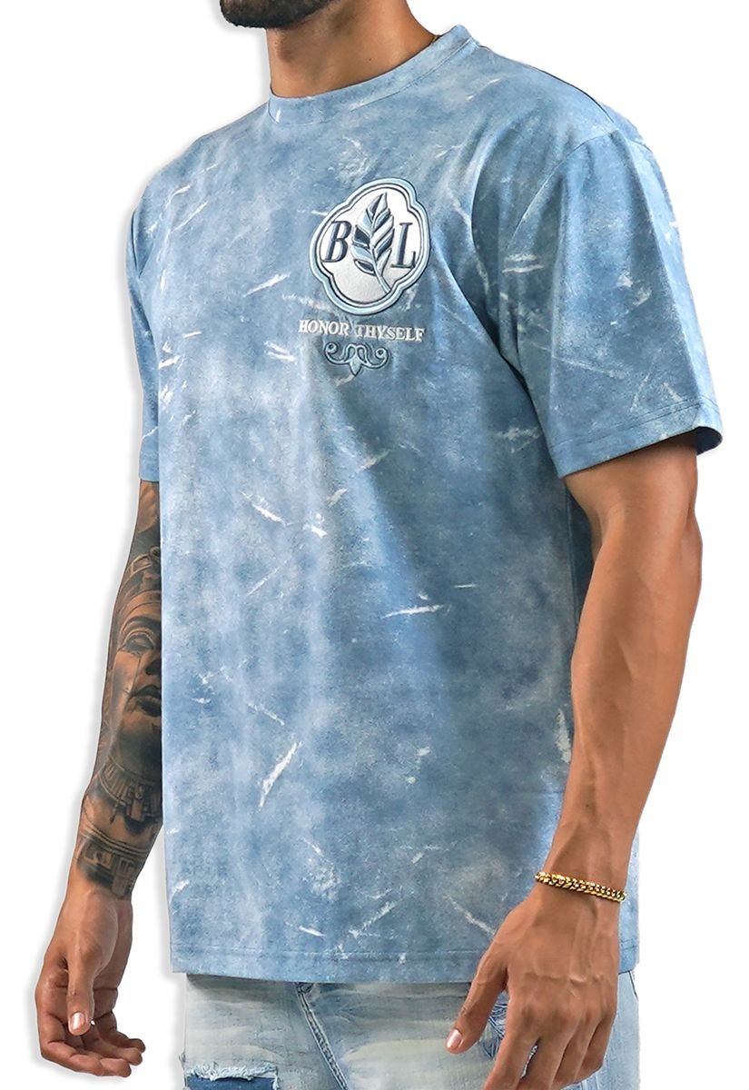 Blac Leaf Honor Thyself Blue Marble Shirt – view 3
