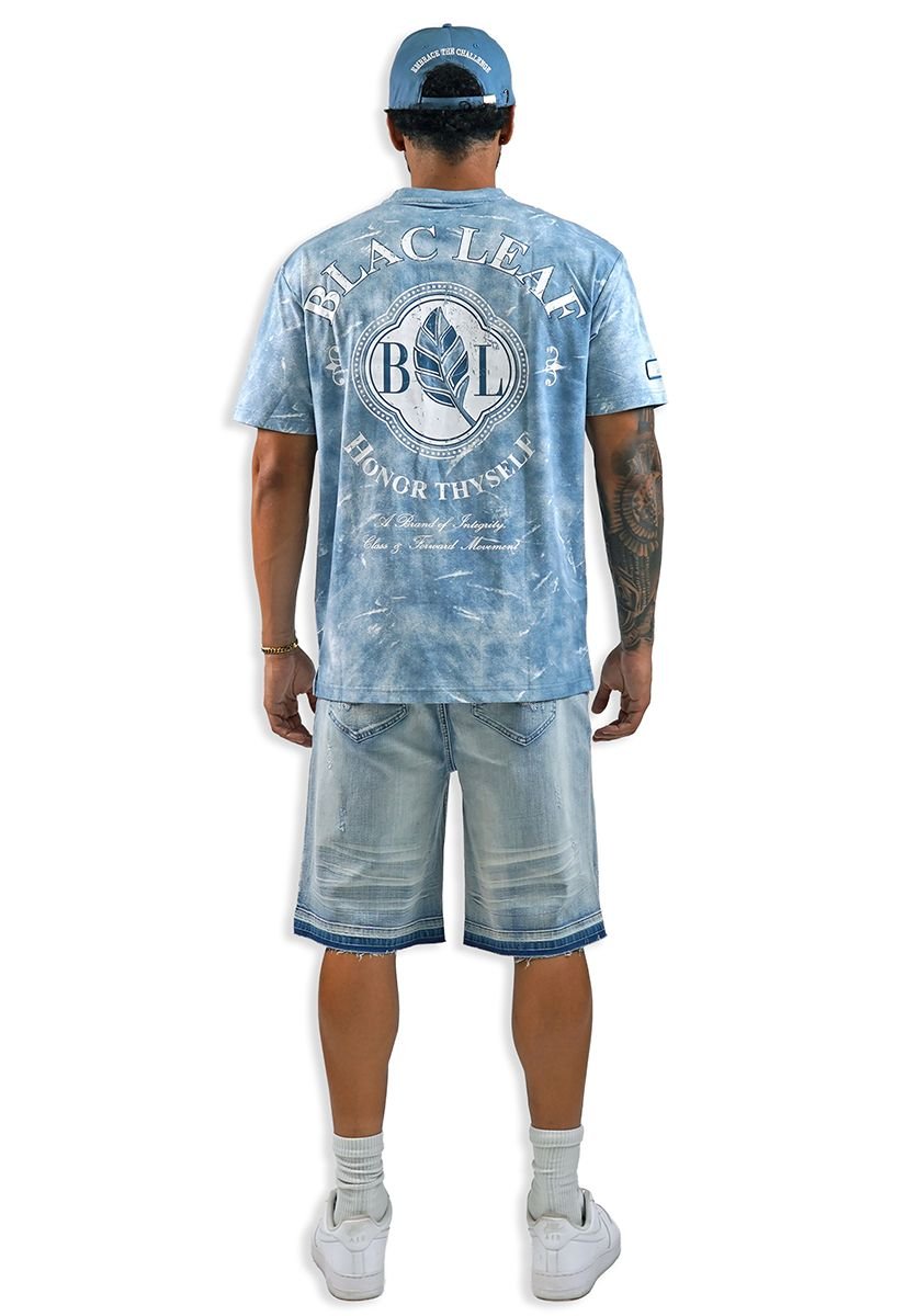 Blac Leaf Honor Thyself Blue Marble Shirt – view 6