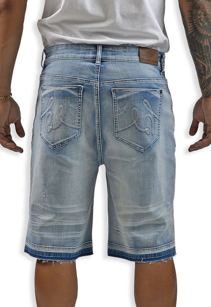 Blac Leaf Honor Thyself Denim Shorts – view 2