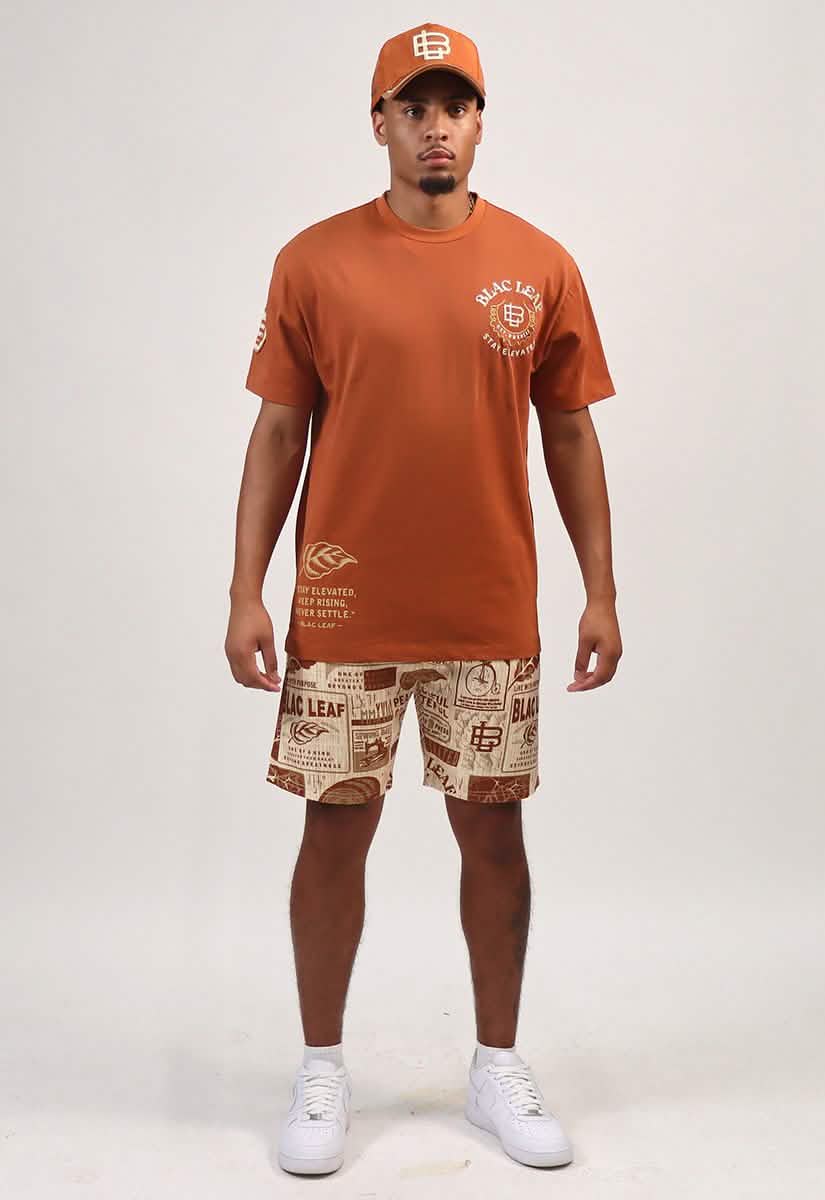 Blac Leaf Stay Elevated Tee from On Time Fashions – Streetwear Button Up by Blac Leaf, Birmingham AL’s 1 fashion store and premier destination for streetwear, suits, kids fashion, and big & tall