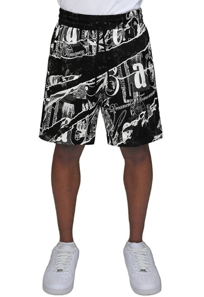 Blac Leaf Thinkers Of Today Shorts from On Time Fashions – shorts by Blac Leaf, Birmingham AL’s 1 fashion store and premier destination for streetwear, suits, kids fashion, and big & tall